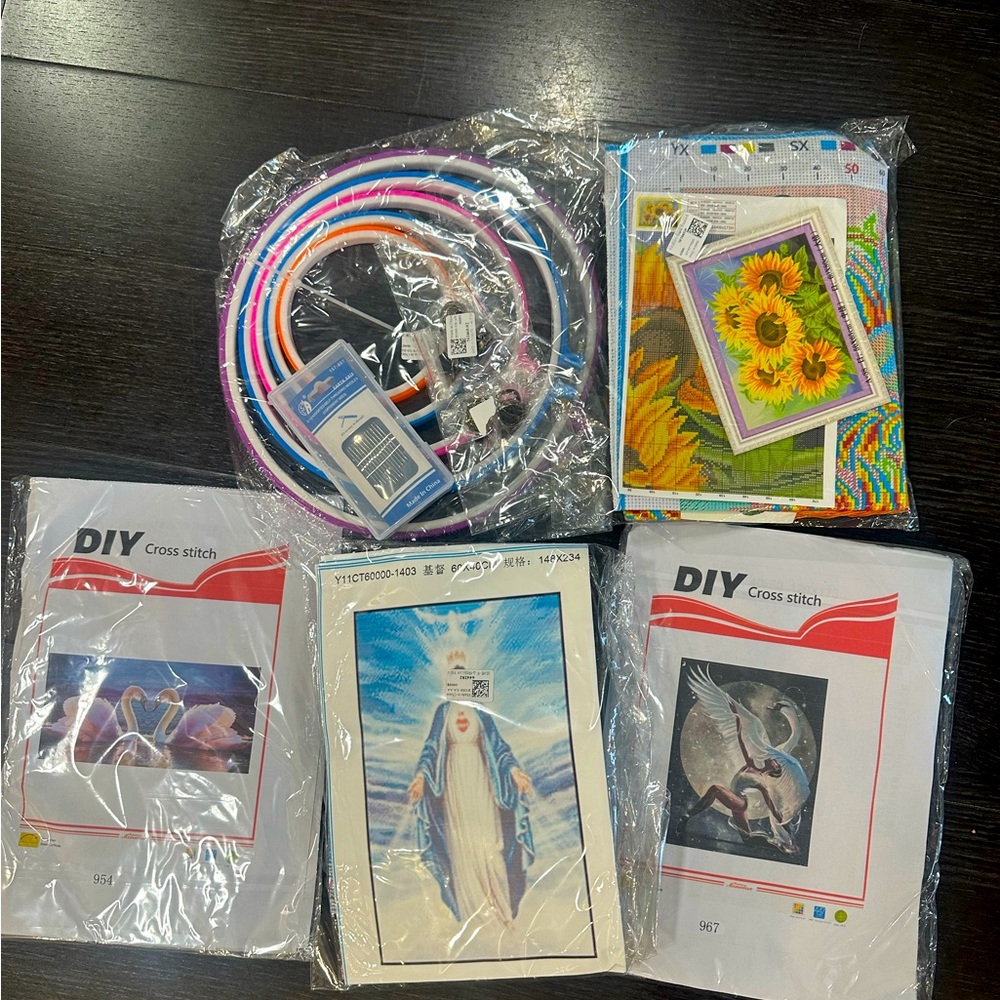 Embroidery kit + gift 🎁